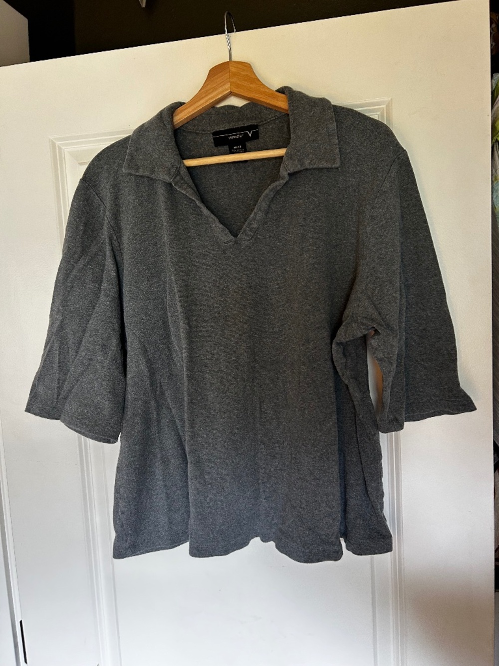 Vintage Sweater Shirt with Collar